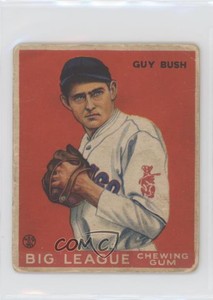 1933 Goudey Big League Chewing Gum R319 Guy Bush #67 Rookie RC