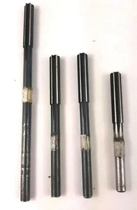 Vier 3/8" Spannreibahlen - 4" bis 7" OAL - Bild 1 von 5
