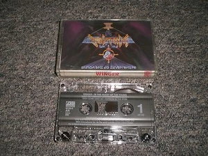 Winger~In The Heart of The Young~1990 Glam~Hard Rock~Cassette~FAST SHIPPING! - Picture 1 of 4