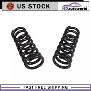 Set of 2 Front Coil Springs For 1999-2006 Chevrolet Silverado 1500 Gmc Sierra - Foto 1 di 6