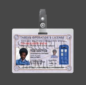 DOCTOR WHO - 15o Doctor Cosplay I.D. Insignia - Imagen 1 de 2