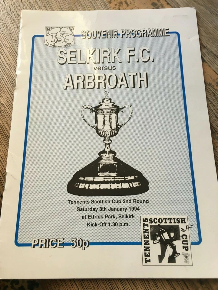 Scottish Non-League programmes 1980's to date - choose from list - Image 1 of 1