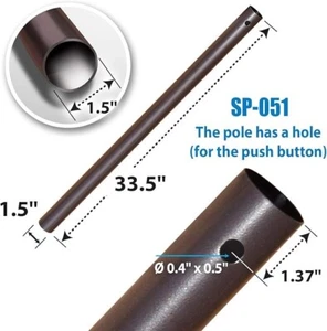 umbrella pole bottom replacement FREE SHIPPING!! - Picture 1 of 2