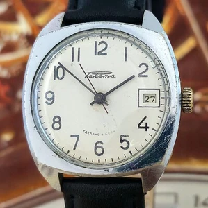 Orologio URSS RAKETA 2614.Н Orologio da polso meccanico vintage SOVIETICO 19 gioielli - Foto 1 di 24