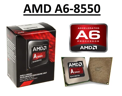 AMD A6-8550 Dual Core Processor 3.7 - 4.0 GHz, Socket FM2+, 65W CPU  - Image 1 of 4