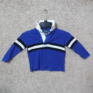 Polo Ralph Lauren 2T Toddler Long Sleeve Collared Shirt Blue PRL