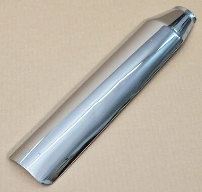 Harley Davidson Original Tubo de Escape Chapa de Calor Heat Shield de Cromo - Imagen 1 de 2