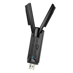 WiFi 6 Wireless Network Card USB 3.0 Adapter Dual Band 11ax 11ac 1800Mbps Dongle - Picture 1 of 10
