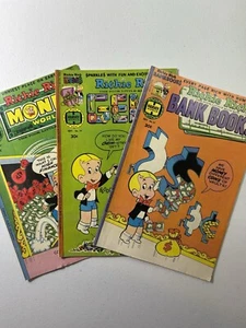 Lote de cómics Richie Rich vintage 1977. Good Comics 3 de septiembre #19, 31 de septiembre, #19 - Imagen 1 de 13