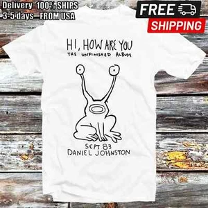 Daniel Johnston Hi How Are You T-Shirt Unisex Cotton Classic Tee All Sizes ZL132 - Picture 1 of 3