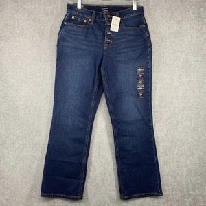 Vaqueros J CREW Flare Crop elásticos todo el día para mujer talla 26 estilo BJ825 - Imagen 1 de 16