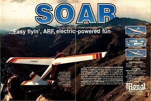 Royal PowerSoar RC Glider Print Ad Ephemeral Wall Art Decor