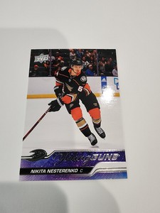 2023-24 Upper Deck Series 1 Young Guns Nikita Nesterenko YG RC #230