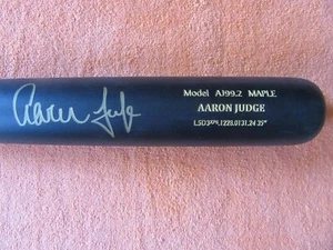 Aaron Judge Signed Chandler Game Model Bat Fanatics & MLB COA's - Picture 1 of 14