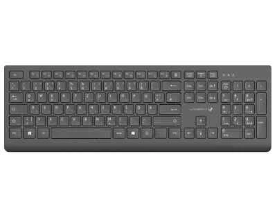 Lacerto® | Russian-German/Ukrainian Wireless 2.4GHz Keyboard LUCER-DR614 - Image 1 of 3