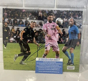 LIONEL LEO MESSI SIGNED 8" X 10" PHOTO COA ARGENTINA COPA Cup Inter MIAMI FC 🔥 - Picture 1 of 3