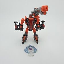 Transformers Cybertron Scrapmetal Orange Complete With Key SF2X Scout Hasbro