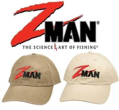 Z Man Logo Hook & Loop Adjustable Twill Hat (Select Color) ZMAN1 - Image 1 of 2