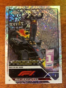2023 Topps Chrome Formula 1 #161 Max Verstappen Mini Diamond /299 Red Bull - Picture 1 of 2