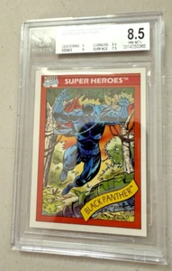 1990 Marvel Universe #20 Black Panther Trading Card Graded Beckett 8.5 - Bild 1 von 4
