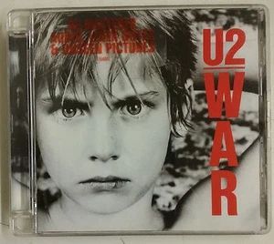 U2 War CD UK Edición remasterizada 2008 "sticker" en portada - Foto 1 di 1