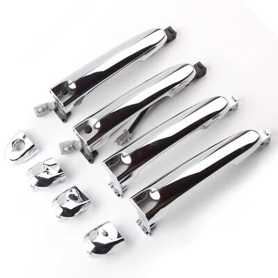 Nuevo juego de 4 manijas de puerta exterior cromadas para Nissan Cube Juke Versa Foto 1 de 4