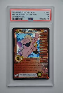Dragonball Z Score Majin Buu Gotenks Absorbed Foil LV4 Fusion Saga 2003 PSA 7 - Picture 1 of 2