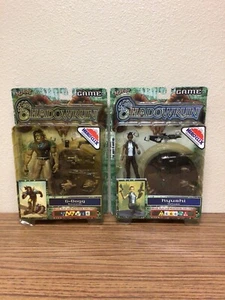 Vintage Shadowrun Duels Wizkids 2003 Action Figure Game G-Dogg + Kyushi Figures - Picture 1 of 6