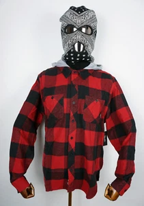 Primitive Skateboards Sudadera con Capucha Suéter Sudadera Dos-Fer Franela Rojo en L - Imagen 1 de 2