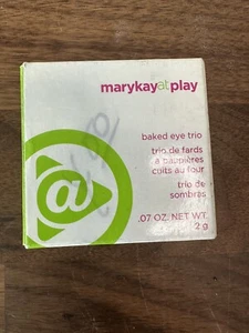 Mary Kay At Play Baked Eye Trio Electric Spring #062147 New in Box .07 oz - Picture 1 of 6