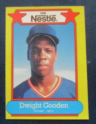 DWIGHT GOODEN New York METS 1988 NESTLE MLBPA BASEBALL CARD #21 of 44 - Image 1 of 2