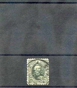 LUXEMBURGO Sc 61 (MI 58C) F-VF USADO 1893 121/2c VERDE PIZARRA $21 - Imagen 1 de 1