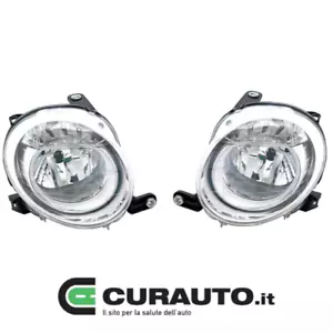 COPPIA FARI PROIETTORI FANALI ANTERIORE SUPER DX SX H7 PER FIAT NUOVA 500 07>08> - Foto 1 di 4