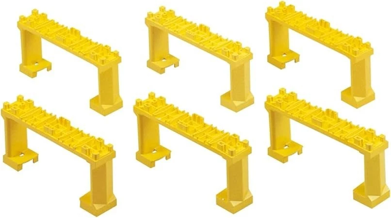 Takara TOMY Plarail J-22 Double Track Block Piers 6 Pcs 150120 4904810644866