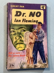Dr No James Bond Ian Fleming Reino Unido Great Pan tapa dura 1958 1ª edición - Imagen 1 de 6