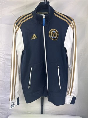 Adidas Philadelphia Union Anthem Warm up Training Jacket Men's Size: Small - Image 1 of 4