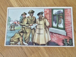 BERNARD MONTGOMERY CARD #26 D DAY LANDINGS IN EUROPE TREFIN TOFFEE BELGIUM 1945 - Picture 1 of 5
