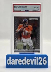2013 Peyton Manning Panini Prizm Denver Broncos #77 NFL PSA EX-MT 6 Karten - Bild 1 von 3