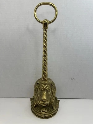 Brass Lionhead Doorstop - Image 1 of 4