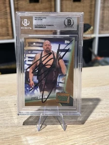 Topps WWE Big Show Money In The Bank On Card Auto BGS Authentic Auto - Picture 1 of 1