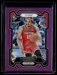 DaRon Holmes II 2024 Panini Prizm Draft Picks Viola /75 #70 Dayton Flyers - Foto 1 di 2