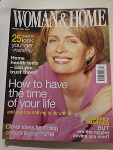 Woman & Home Mag March 1999 Jenny Seagrove Frances Lawrence Philippa Gregory 90s - Picture 1 of 4