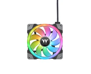 Thermaltake SWAFAN EX12 RGB PC Cooling Fan TT Premium Edition 3 Pack, 120mm, Sch - Photo 1/10