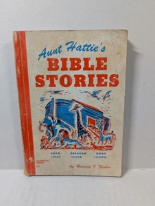 Aunt Hatties Bible Stories by Harriet Fisher 1941 Paperback Colportage Library - Picture 1 of 22