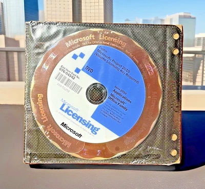 Microsoft Project Professional 2010 32/64-bit OEM Disk. VL - Image 1 of 3