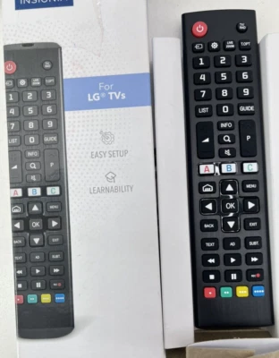 Insignia Replacement Remote Control for Most LG TVs NS-RMTLG21 - Image 1 of 2