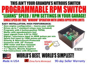 RPM SPEED SWITCH, Single or Window, learns everything it needs from your engine! - Picture 1 of 7