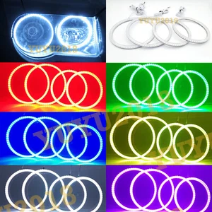 Anillo halo RGB para Chrysler 300C 05-10 faro Bluetooth Flash ojo de ángel - Imagen 1 de 12