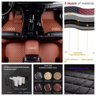 Alfombrillas impermeables personalizadas para todo tipo de clima Toyota Sienna 1998-2024 Foto 1 de 4