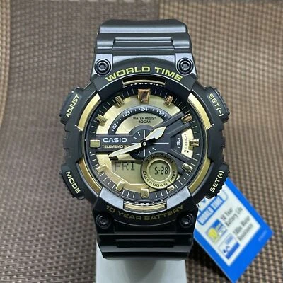 Casio AEQ-110BW-9A Orologio digitale analogico per giovani con durata della... - Immagine 1 di 4